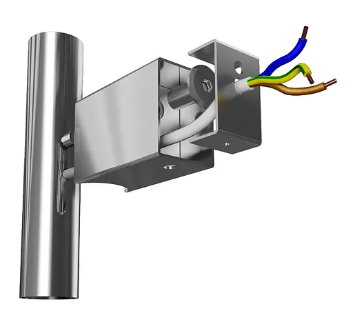 Комплект прихованого підключення для рушникосушки Mario під профільний стояк - фото 3