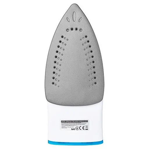 Гладильный утюг ROTEX RIC18-N Eco Glide Антипригарное покрытие 1600Вт Вертикальное отпаривание Голубой/Белый - фото 4