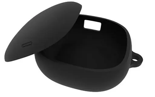 Чохол-накладка DK Silicone Candy Friendly з карабіном Anker SoundCore Liberty Air 2 Pro (black) - фото 2