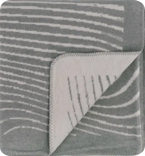 Плед Ardesto Leonardo Хвиля 200х220 см сірий (ART0417LT) - фото 3