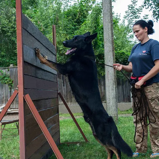 Поводок для собак Barksi Active тренировочный 10.3 м х 0.7 см черный - фото 10