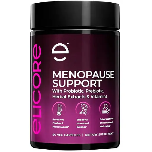 Комплекс для поддержки при менопаузе Elicore Labs Menopause Support, 90 вегакапсул - фото 1