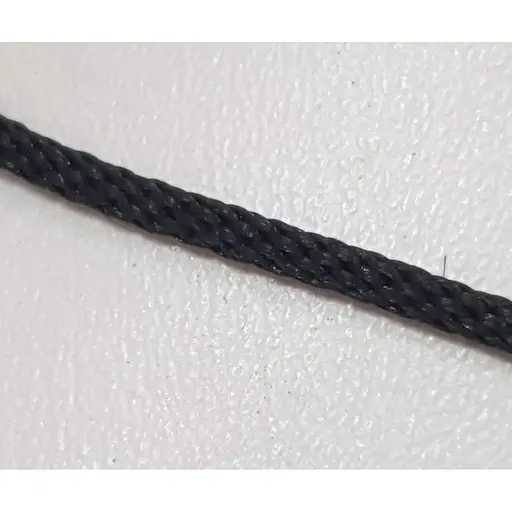 Ювелирный шнурок из текстиля Малина с серебряными вставками. 335/Р 45 65 - фото 4