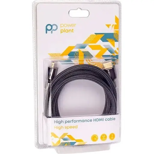 Кабель PowerPlant Ultra HD 8K HDMI 2.1 5m Black (CA913220) [84522] - фото 3
