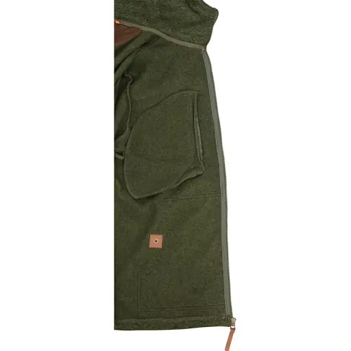 Куртка Orbis Textil Herrenjacke Strick-Fleece 418001-56 2XL Зеленый - фото 7