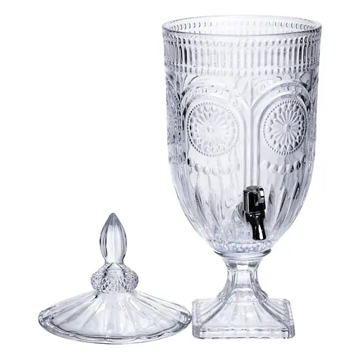 Лимонадниця Sunflower 5л із краном HP-19-291 глечик диспенсер для води і напоїв прозорий Yiwu HP-19-291 - фото 3