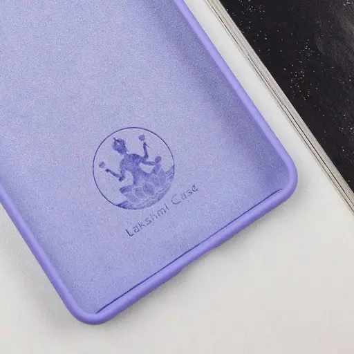 Чохол Silicone Cover Lakshmi Full Camera (AAA) для Xiaomi Redmi Note 10 Pro / 10 Pro Max Бузковий / Dasheen - фото 3