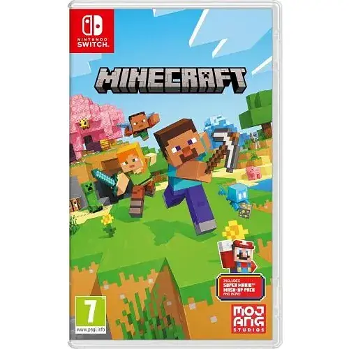 Гра Minecraft + Super Mario Mash-Up Pack (російські субтитри) (Nintendo Switch)