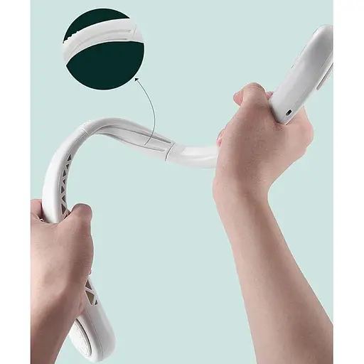 Беслопастный подвесной шейный вентилятор A8 USB - фото 3