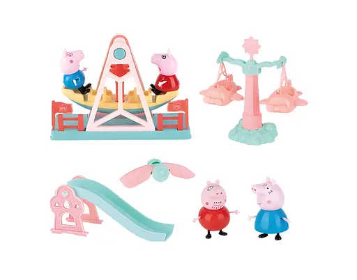 Ігровий набір Свинка Пеппа ігровий майданчик з фігурками (618-1) - фото 2