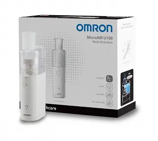 Меш інгалятор (небулайзер) Omron Micro Air NE-U100-E   - фото 4
