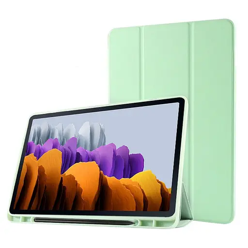 Чохол SlimTPU S-Pen holder Samsung Galaxy Tab S10+ Plus / Fe + / S9 Plus Мятний