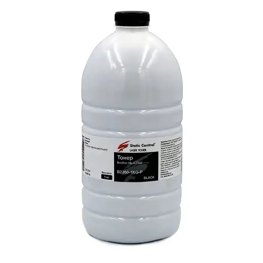 Тонер Brother HL-L2300/L2340/L2360/L2365/L2380, DCP-L2500/L2520/L2540/L2560, MFC-L2700/L2720/L2740, 1 кг, Static Control (B2360-1KG-P)