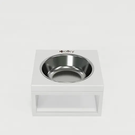 Hollky Base Solo S — миска на підставці для котів і маленьких собак (1 × 0,45 л) - фото 3