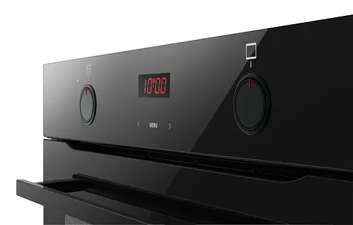 Духовой шкаф электрический Hansa 77 л A дисплей конвекция черный - фото 5