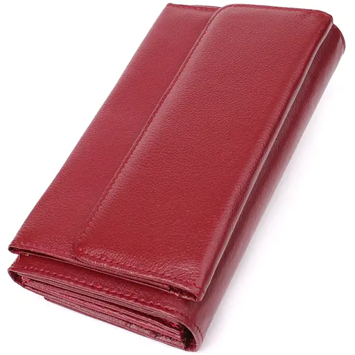 Женский кошелек с карманом для телефона из натуральной кожи ST Leather 19х10х3 см acs0029692 - фото 2