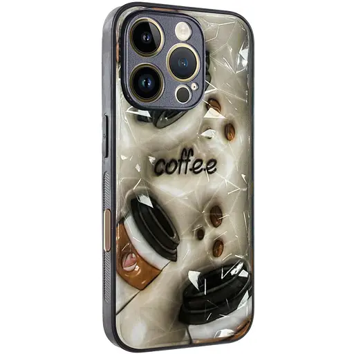 Чохол Epik TPU+PC Prisma Plushie для Apple iPhone 16 Pro 6.3 Coffee - фото 1