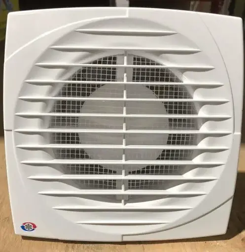 Вентилятор вытяжной бытовой Vents 100 ДЛ с сеткой от насекомых на шариковых подшипниках белый - фото 2