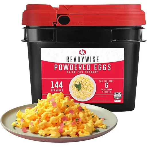 Сублимированные яйца (яичный порошок) длительного хранения Readywise до 10 лет, 144 порции RW05-516 - фото 2