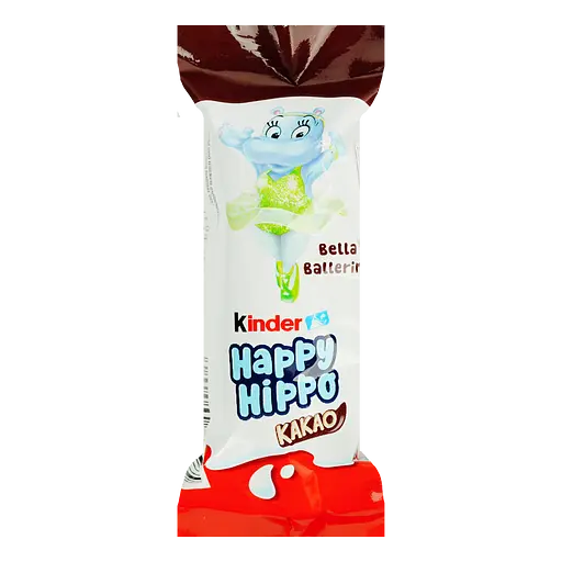 Вафли Kinder Happy Hippo Cacao Single 20.7 г (895494)