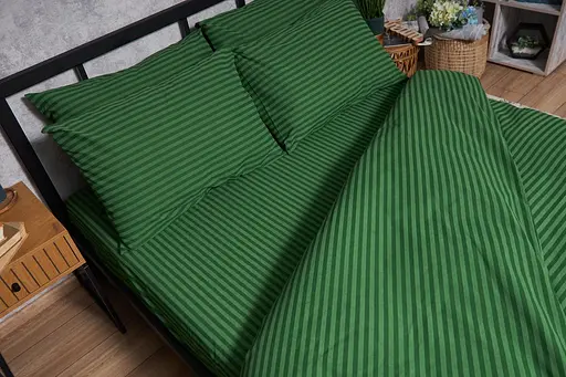 Комплект постельного белья Moon&Star Бязь Gold Люкс Juniper евро 200х220 наволочки 4х70х70 - фото 6