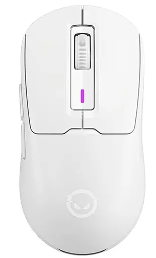 Миша Lorgar MSA10W Ultralight Wireless Gaming Mouse Advanced White (LRG-MSA10W-WH) - фото 1