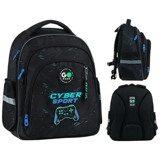 Рюкзак GoPack Education 2606S Win The Game Черный (GO26-2606S-5) - фото 1