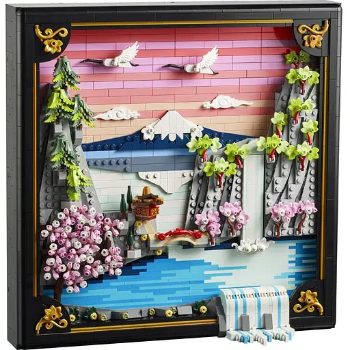 Конструктор LEGO Art Японський пейзаж із цвітом сакури 1892 деталі (31218) - фото 2