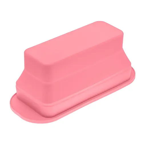 Форма для выпечки хлеба силиконовая 29.5х12.3х11 см, Profsil Розовый 86645 - фото 6