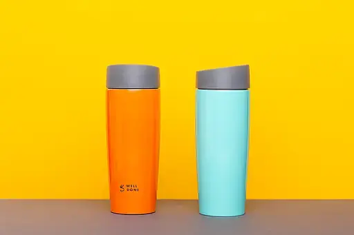 Термокружка Well Done помаранчева 380 мл (WD-7053O) - фото 3