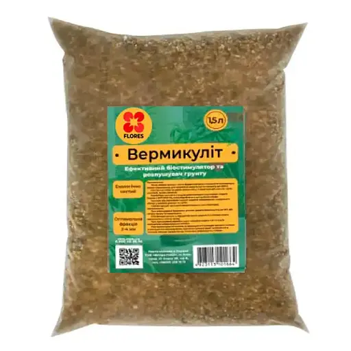 Вермикулит TM Flores 1.5 л (verm-1,5l-FL)
