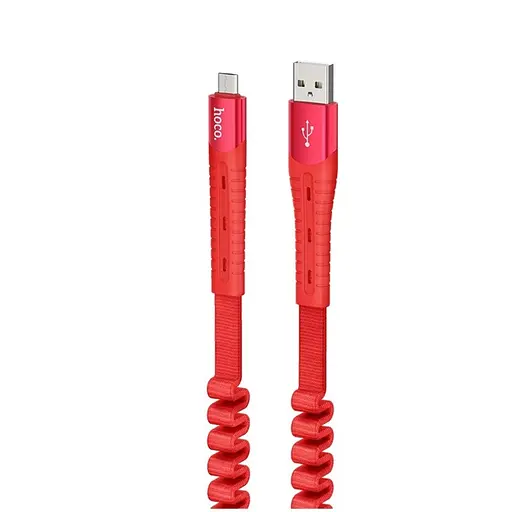 Кабель Hoco U78 USB to MicroUSB 1.2 м червоний
