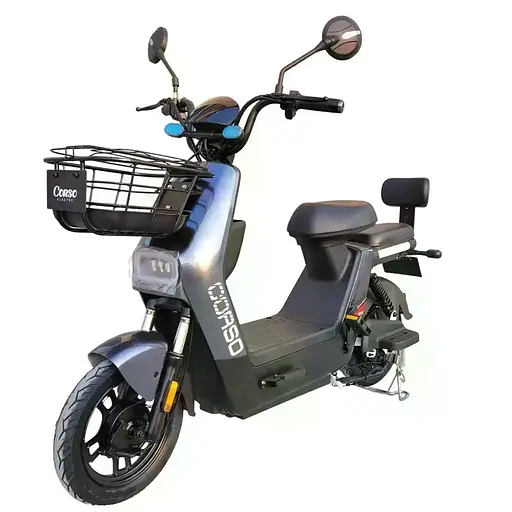 Електроскутер Двомісний Corso Swift SW (500W/60V/20Ah) Світло-сірий