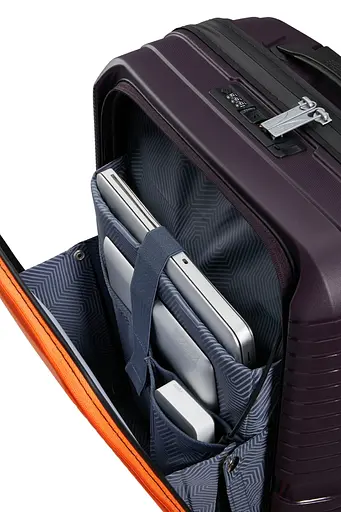 Чемодан American Tourister AIRCONIC DARK PLUM/ORANGE 55х40х23 55 См 88G*17005 - фото 8