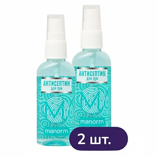 Средство дезинфекционное Манорм Malachite 50 мл комплект 2 шт.