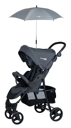 Зонтик для детской коляски FreeON Light Grey - фото 2