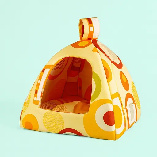 Будиночок для тварин Teremok Д 1091 Піраміда №0 (35х35х35) [CD] в асортименті - фото 2