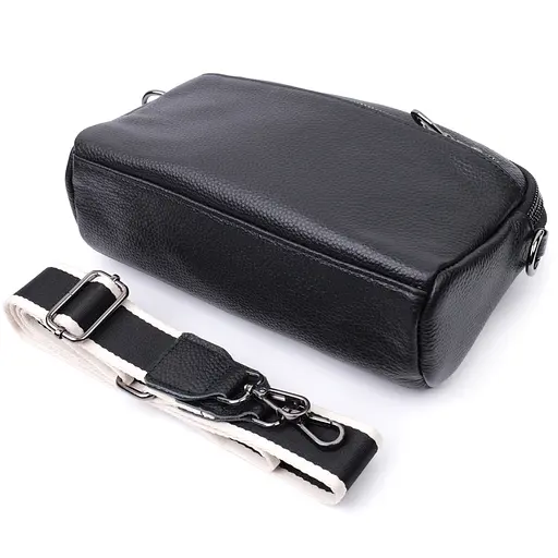 Кожаная женская сумка Vintage 25х14.5х8 см sum0026549 - фото 7