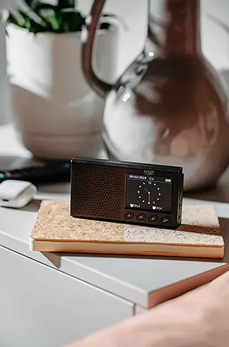 Портативная радиостанция - Часы Adler AD 1198 - фото 8