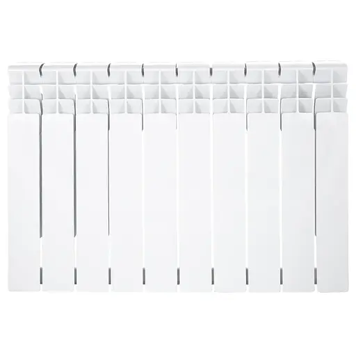 Радіатор секційний Intelli 500/96 Bimetal / Ціна за 1 секцію RAD044, Білий - фото 1