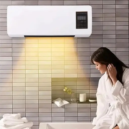 Кондиціонер настінний Alfarid Wall Mounted Mobile Air Conditioning 2 кВт 55x12x24см Білий - фото 7