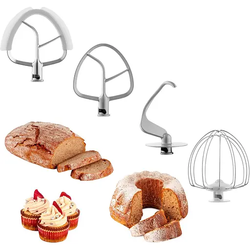 Кухонна машина Sencor Paul 1 1700Вт метал - фото 5