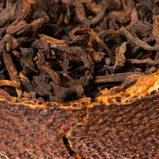 Шу Пуэр в мандарине премиум-класса - фото 9