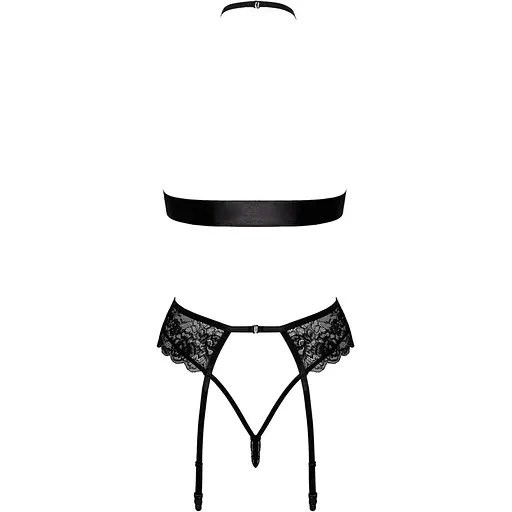 Комплект Kissable Bondage Kiss Set Black S/M - фото 10