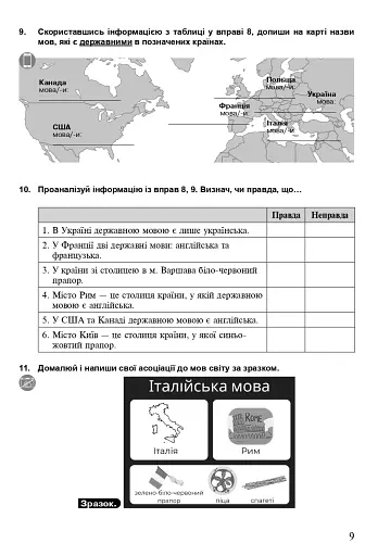 Українська мова. 5 клас. Робочий зошит. Частина 1 (за модельною програмою Голуб Н.Б., Горошкіної О.М.) - фото 8