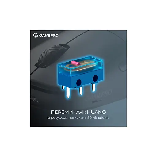 Мышка GamePro Asgard Loki Wireless/USB Black (GM022B) - фото 9