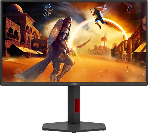 Монiтор 24.5" AOC Q25G4SR Black/Red