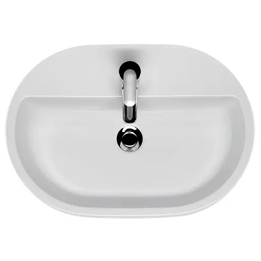 Умивальник накладний Cersanit Caspia 60 см K11-0099, Білий - фото 2