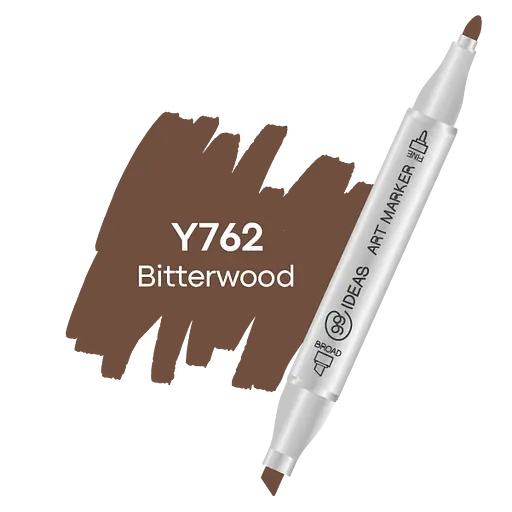 Маркер двусторонний Горький лес, Y762, 99IDEAS