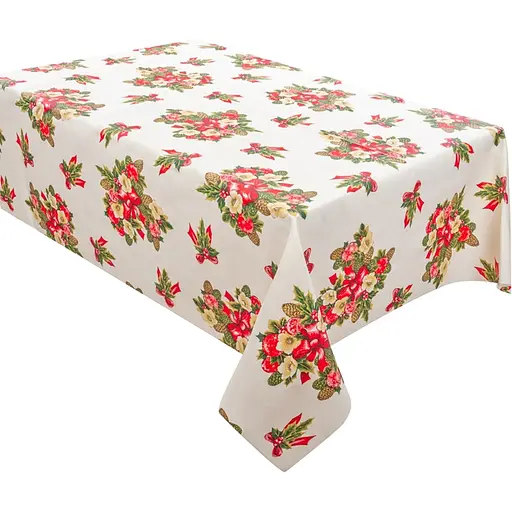 Скатерть водоотталкивающая Lefard Home Textile Pinas beig 140х180 см (715-362)